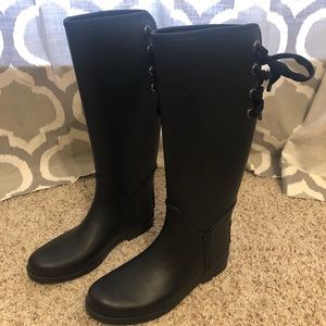 Coach rain boots